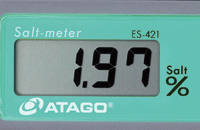 デジタル塩分計 ES-421 | 塩分計ラインナップ | 塩分計ガイド | 株式